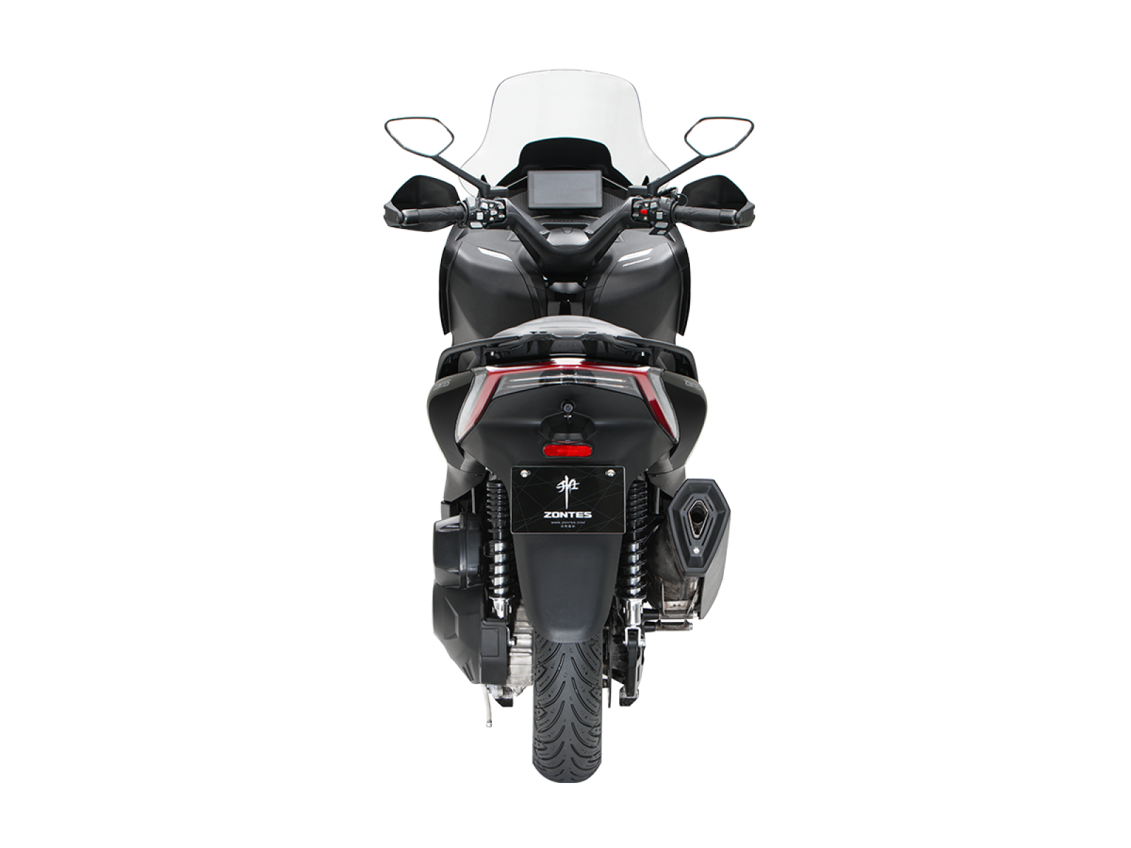 Максискутер ZONTES ZT368-K Black